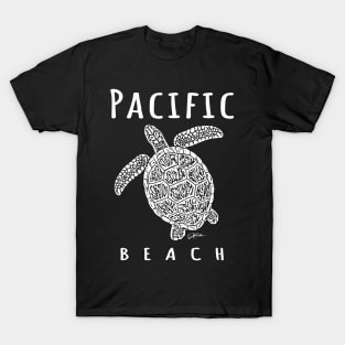 Pacific Beach, CA - Sea Turtle T-Shirt